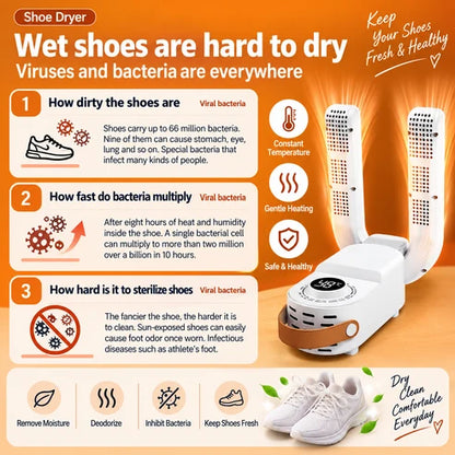 Smart Shoe Dryer & Warmer™